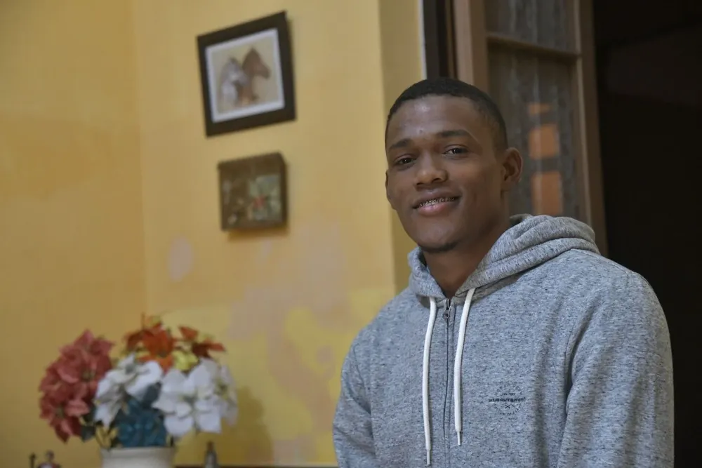 En su casa en Arroyo Seco