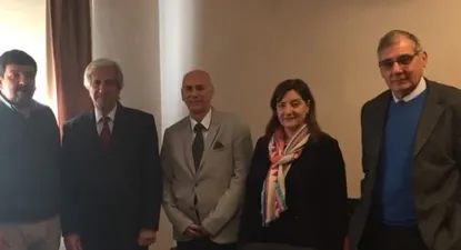Daniel Ayala, Osvaldo Bianchi, Tabaré Vázquez, Gustavo Fernández, Patricia Nava, Roberto Ibarra
