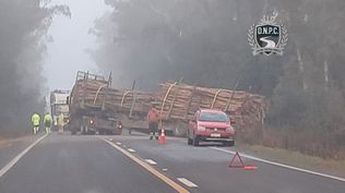 Accidente en Río Negro