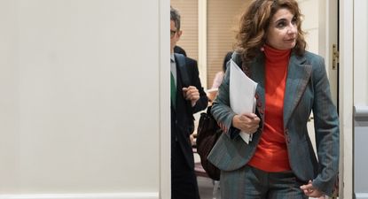 La vicepresidenta y ministra de Hacienda, María Jesús Montero.