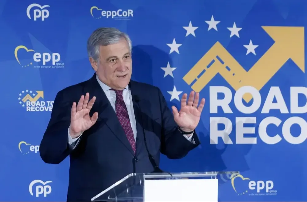 El vicepresidente y ministro de Asuntos Exteriores italiano, Antonio Tajani.