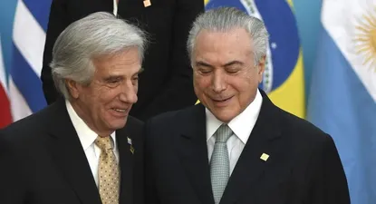Temer llamó a Vázquez por los lácteos y descomprimió tensión