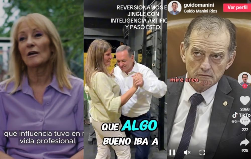 Politicos en TikTok
