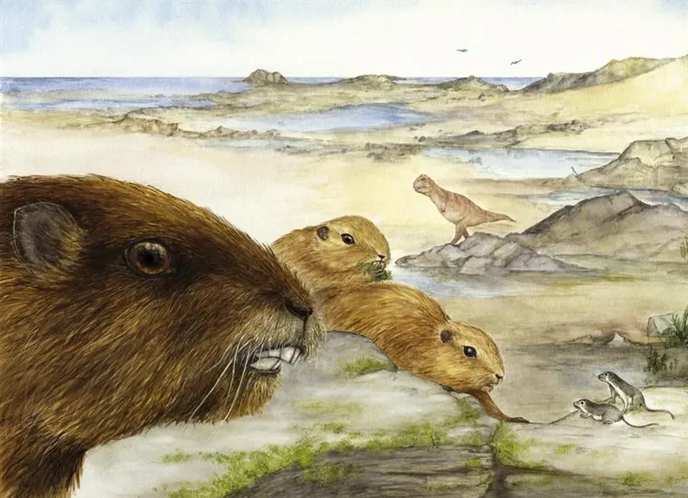 Reconstrucción artística de cómo se vería el Gondwanatheria