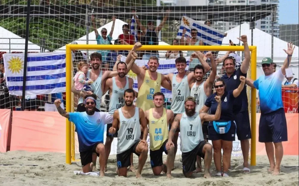 El masculino de Uruguay, siempre en el podio