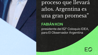 Fabián Kon, presidente del Coloquio de IDEA, vaticinó un futuro optimista para Argentina
