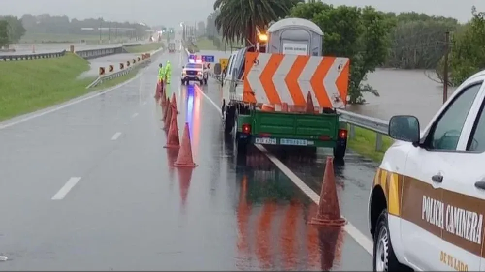 Rutas cortadas