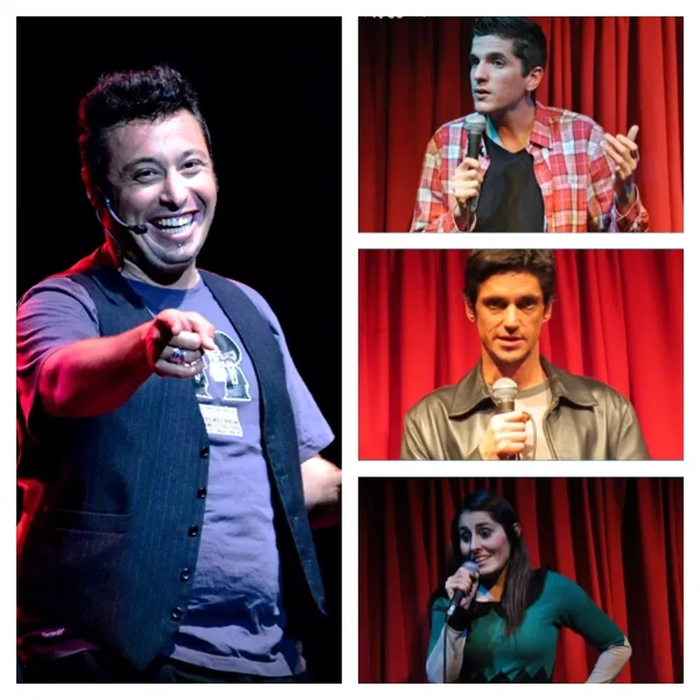 Diego González, Sebastián González, Andrés Notaro y Laura Falero