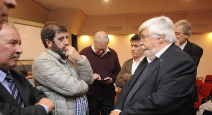 el cara a cara de bonomi y pereira entre reproches y retruques