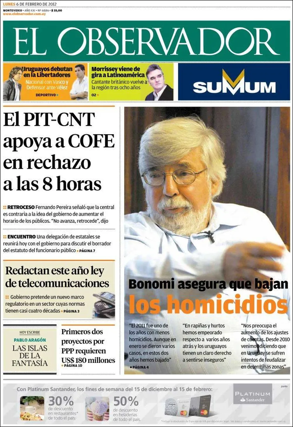 El Observador, Uruguay