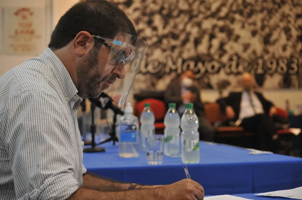 Fernando Pereira, presidente del PIT-CNT.