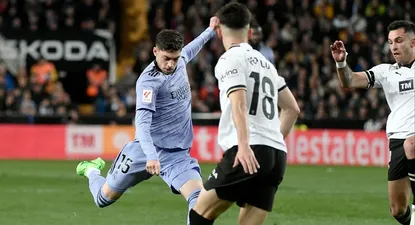 Federico Valverde ante Valencia