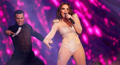 Melody canta Esa diva en la final de Benidorm Fest