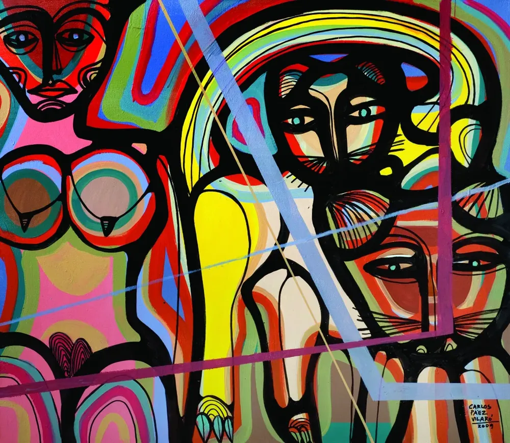 Los gatos compañeros (2009), una pieza que remató en 2010