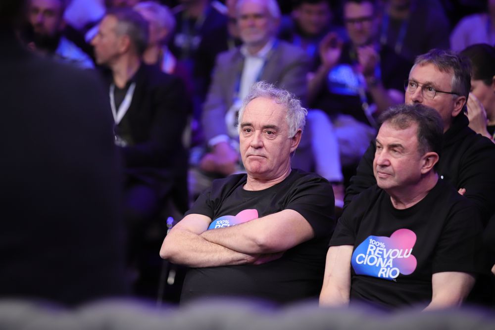 Ferran Adrià y Martín Berasategui, dos revolucionarios juntos en Madrid Fusión.