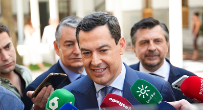 El presidente de la Junta de Andalucía, Juanma Moreno.