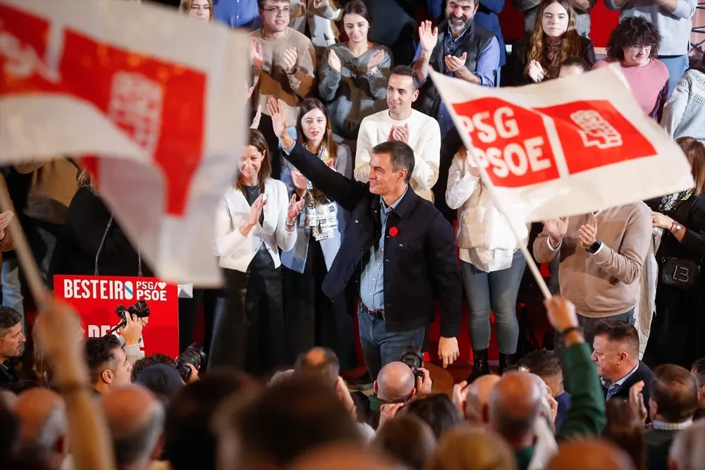 El secretario general del PSOE y presidente del Gobierno, Pedro Sánchez.