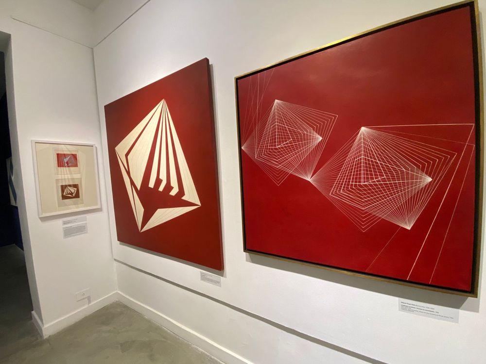 Exposición de arte generativo en la Casa Victoria Ocampo, de Buenos Aires.&nbsp;