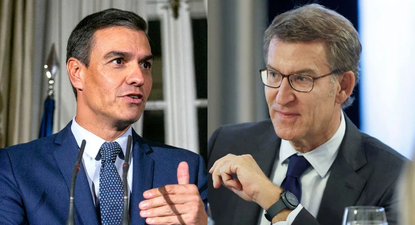 Pedro Sánchez y Alberto Núñez Feijóo