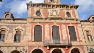 Fachada del Parlament de Catalunya