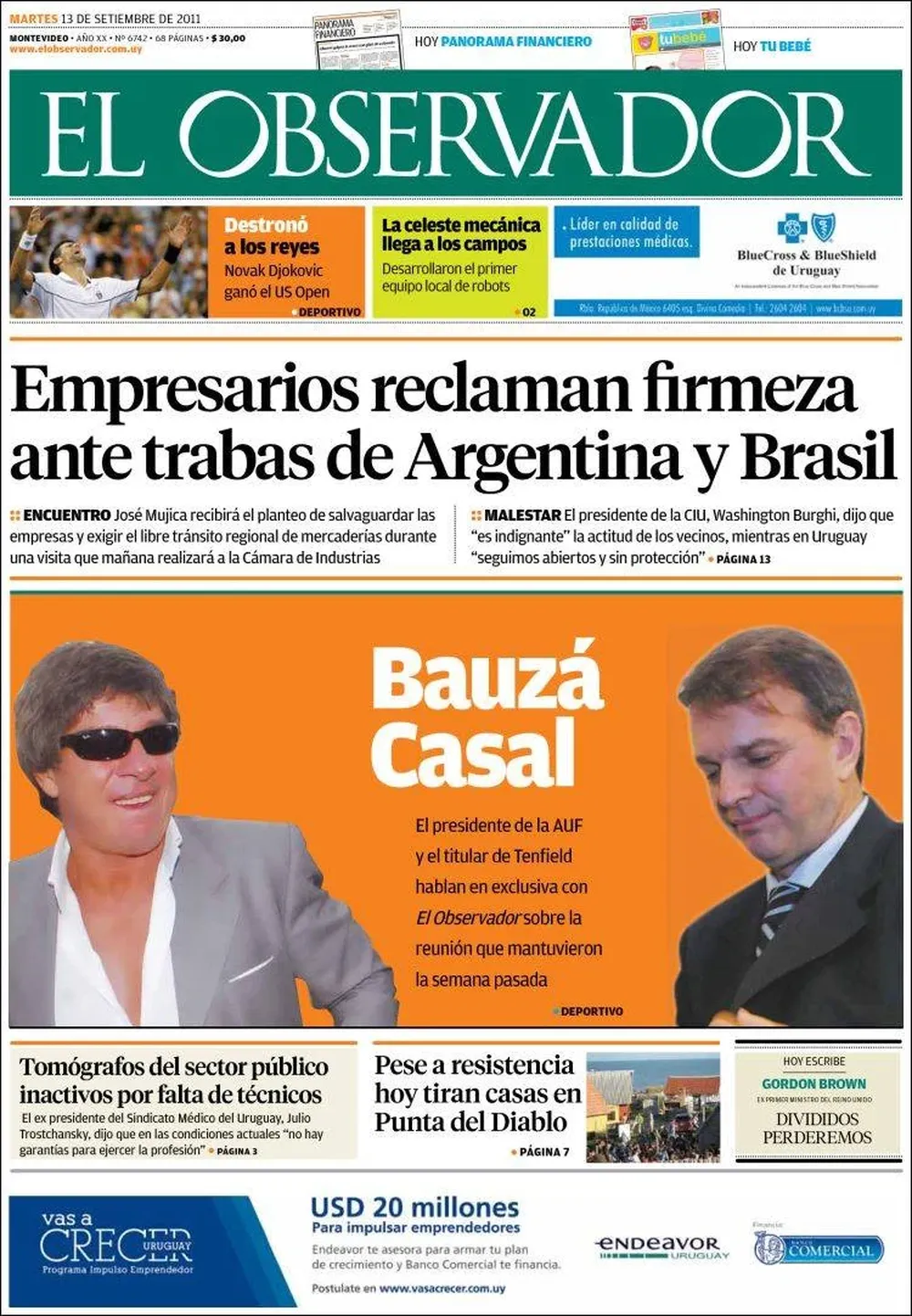 El Observador, Uruguay.