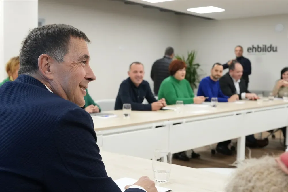 El coordinador general de EH Bildu, Arnaldo Otegi.