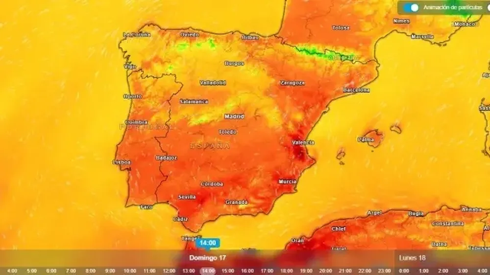 España tendrá lluvias y borrasca en Semana Santa.