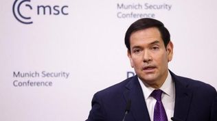 Europa y EEUU existimos juntos, dice Marco Rubio en la Conferencia de Seguridad de Múnich pero critica las políticas de migración y a la ONU