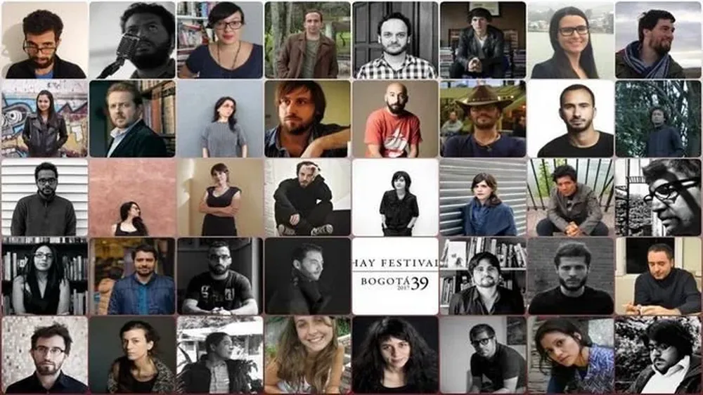 Los 39 seleccionados de América Latina para participar del grupo Bogotá 39 en Hay Festival de Colombia