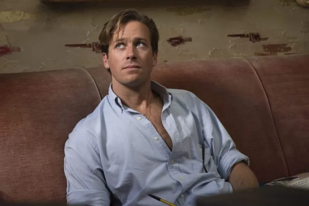 El actor Armie Hammer protagonizó Llámame por tu nombre en 2018