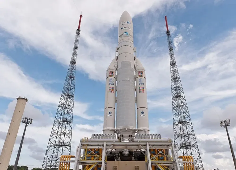 El cohete Ariane llevará al ARSAT-1 a la órbita de la Tierra