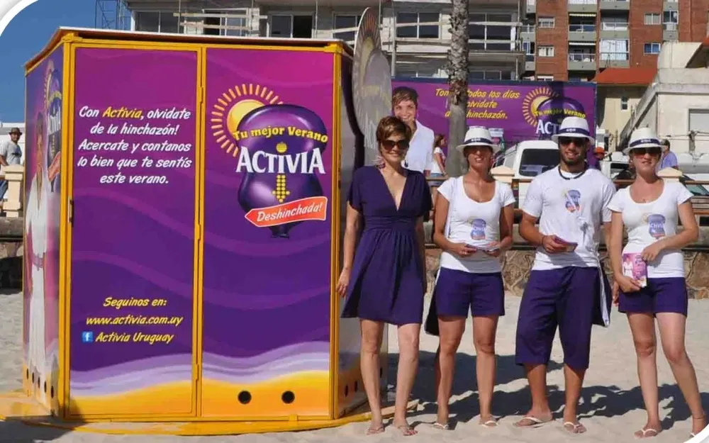 Iliana da Silva es la cara de la marca Activia.