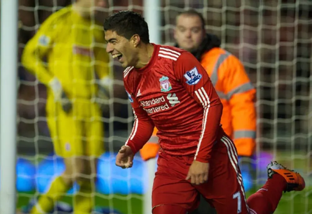 El delantero Luis Suárez