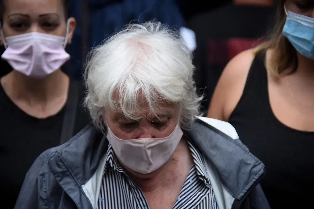 Sepelio de Eduardo Bonomi.