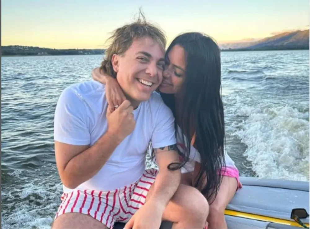 Cristian Castro y Mariela Sánchez