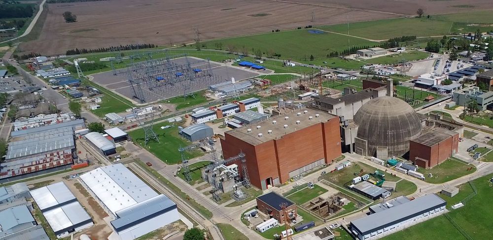 La planta central Atucha, situada en Argentina, es la más grande de Latinoamérica. Sitio oficial Atucha
