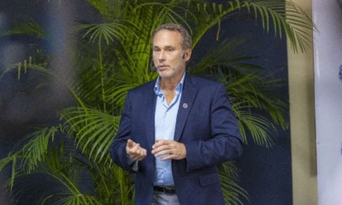 Harris Whitbeck, director del Instituto Guatemalteco de Turismo, en Madrid.