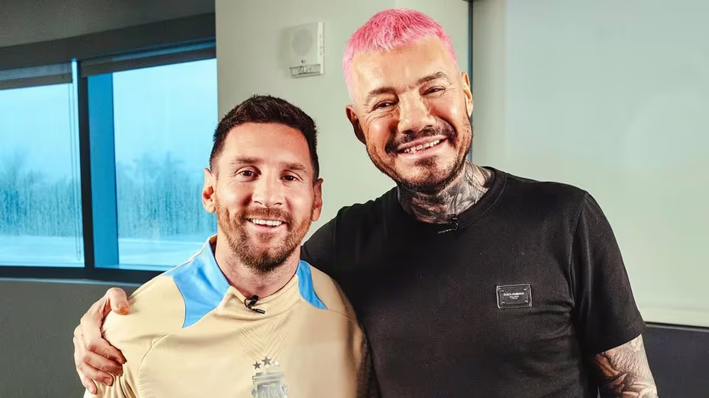 Marcelo Tinelli y Lionel Andrés Messi