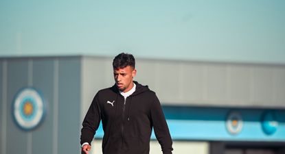 Luciano Rodríguez entrenó este miércoles en la Montevideo City Football Academy