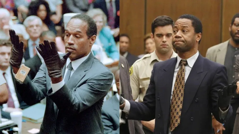 Realidad versus ficción: O.J. interpretado por Cuba Gooding Jr.