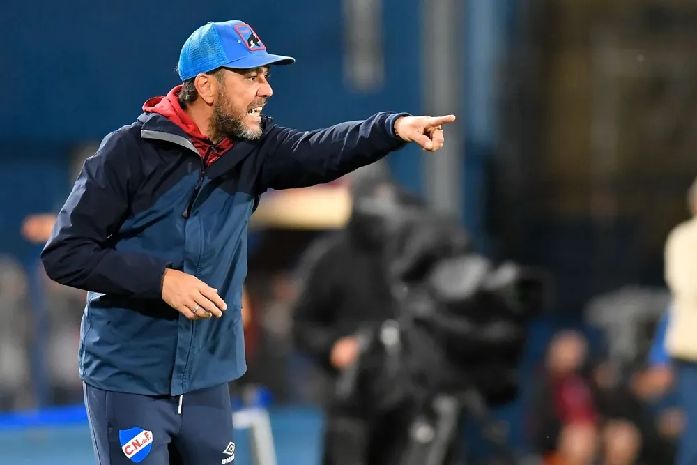 El Chino Recoba, DT de Nacional