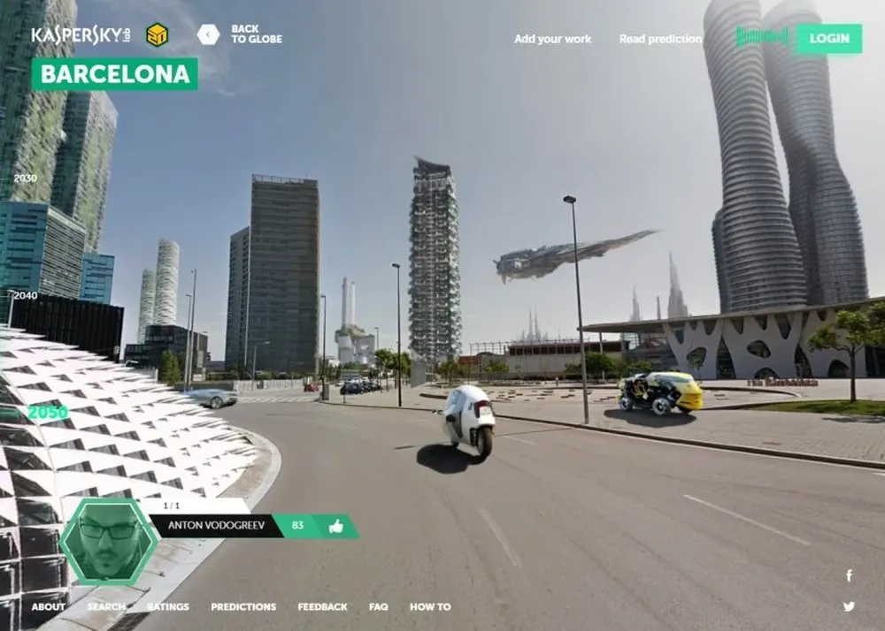 Barcelona tendrá puerto espacial y sus habitantes serán androides