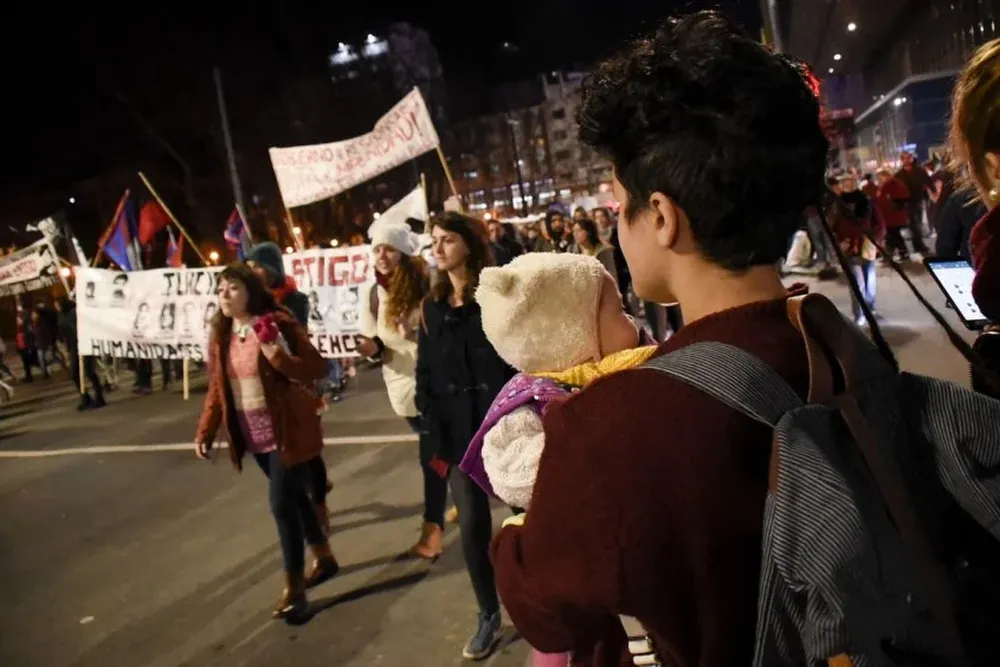 Foto de archivo, 2017. Marcha del Día de los Mártires Estudiantiles