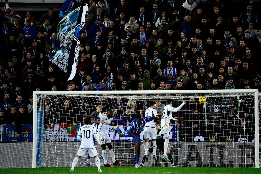 El ataque de Real Madrid ante Alavés