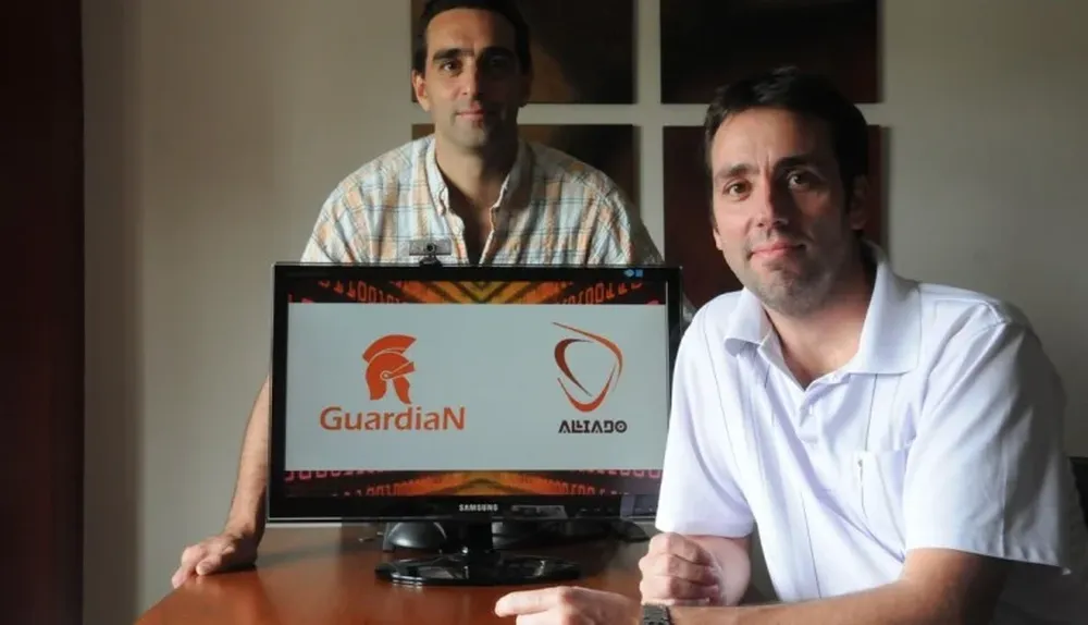 Los directores de Aliado, Diego y Alejandro Martínez.