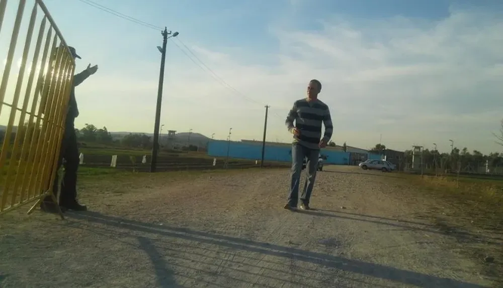 Hoy termina un calvario de 522 días, fueron sus primeras palabras a los medios