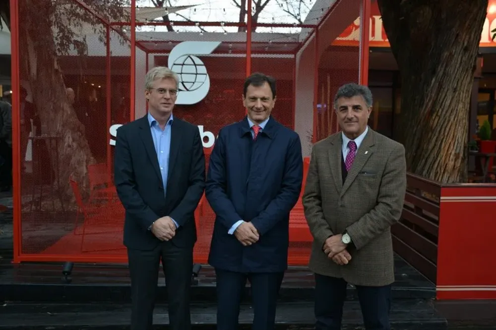 Horacio Correge, Diego Masola y Alberto Noria