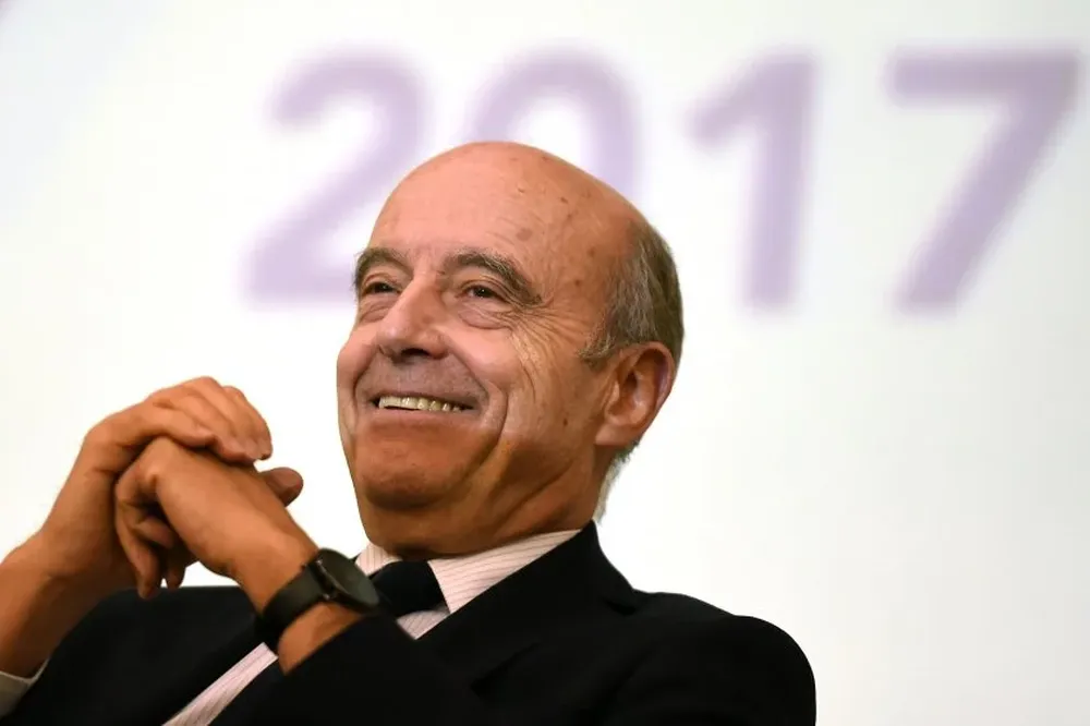 El alcalde de Bordeaux y líder del partido Los republicanos, Alain Juppé