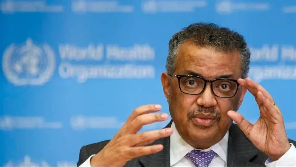 El director general de la Organización Mundial de la Salud, el etíope Tedros Adhanom Ghebreyesus.