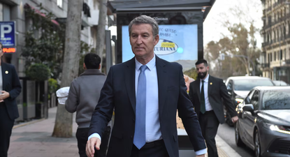 Alberto Nuñez Feijóo, líder del Partido Popular.